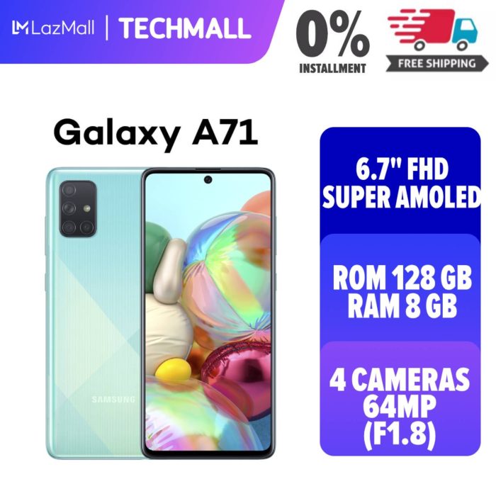 Samsung a71 price specification