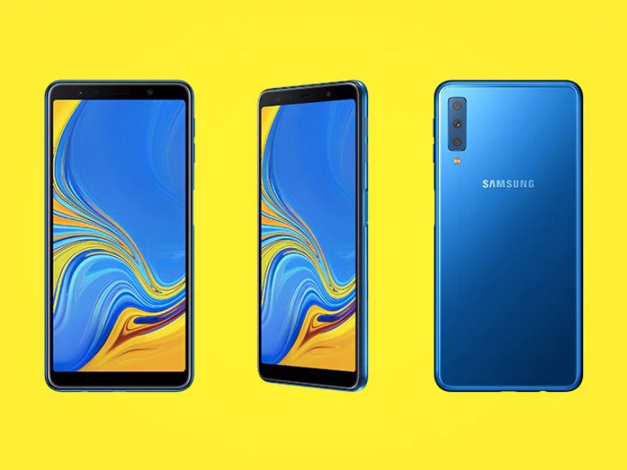 Samsung a7 gold 2018 specification