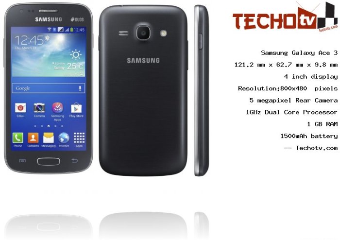 Samsung ace 3 full specification